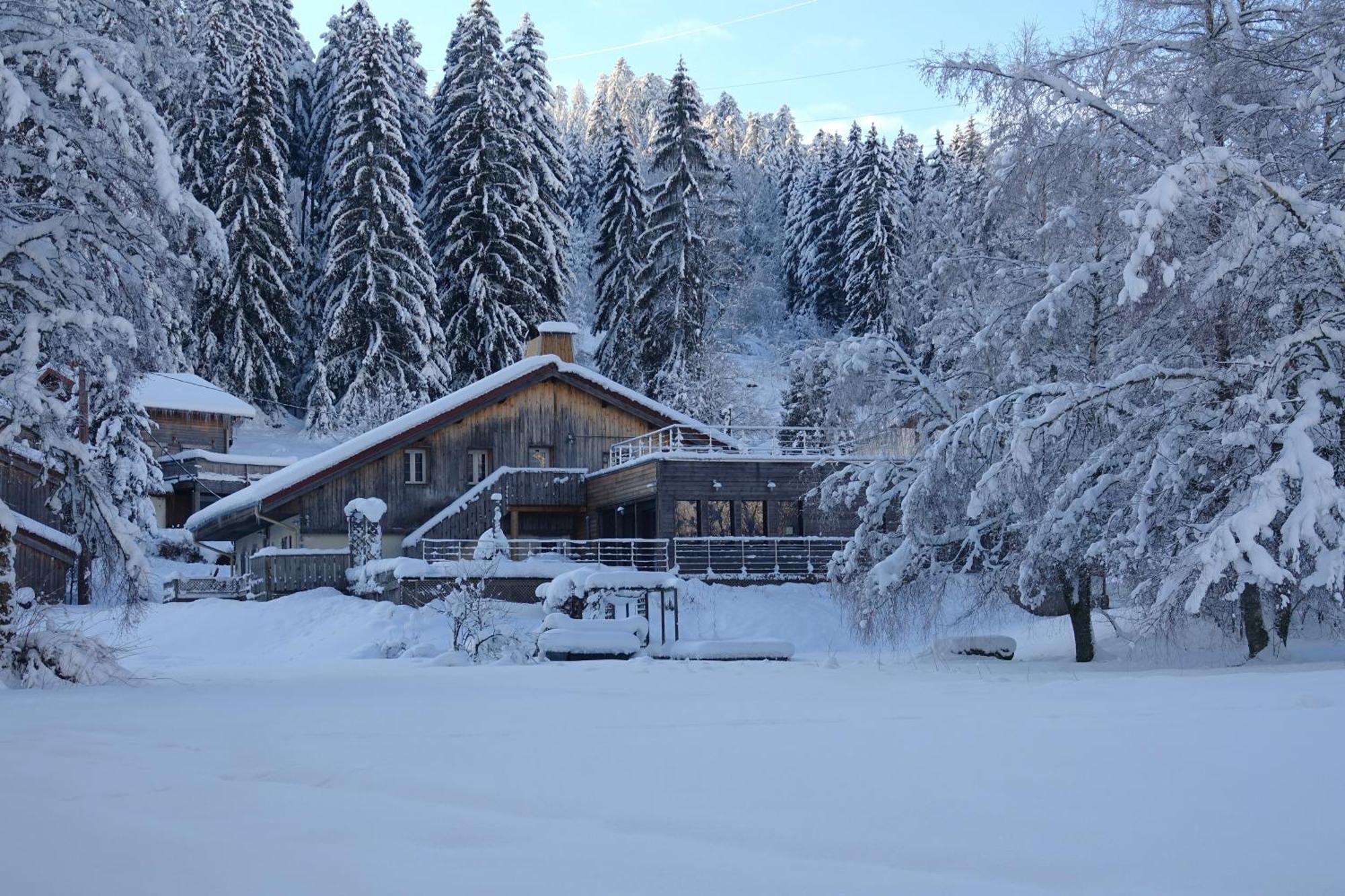 Auberge De La Poulciere ジェラールメ エクステリア 写真